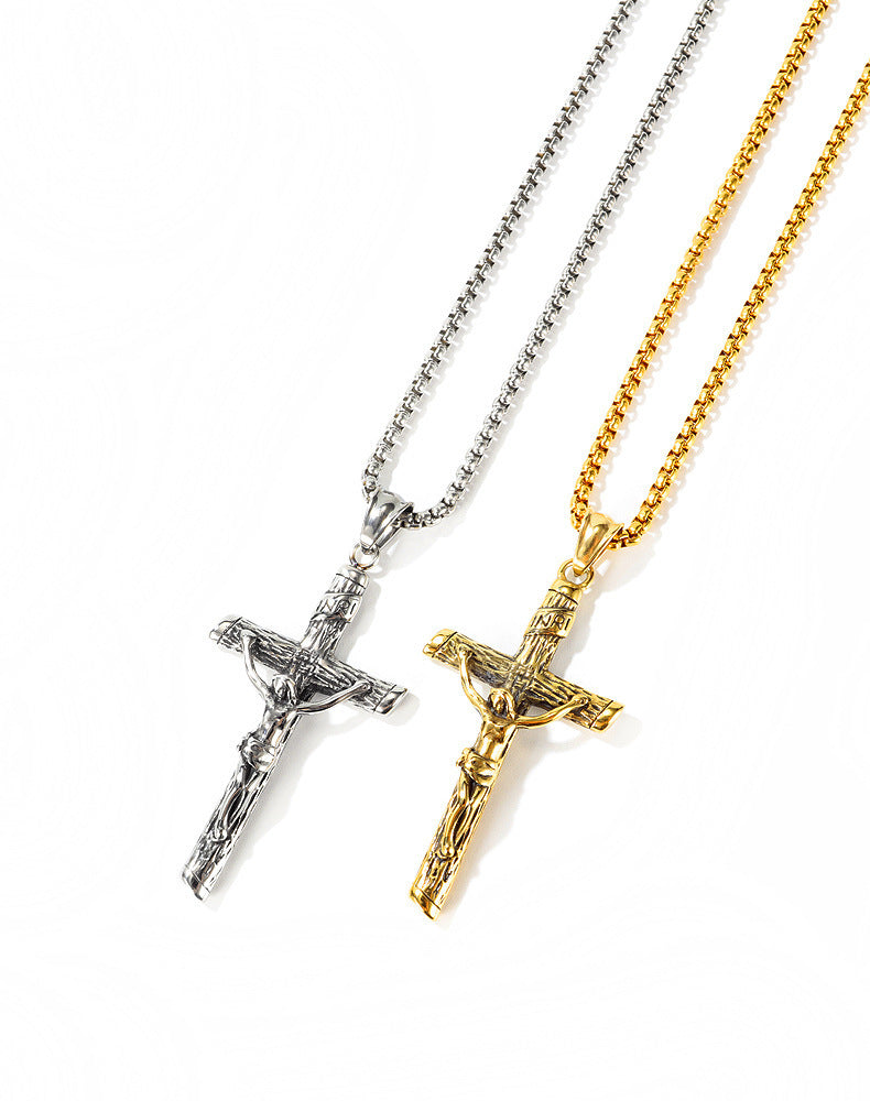 Christian Jesus Cross Pendant