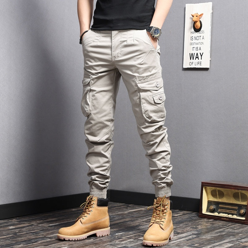 Men's Versatile Korean Slim Fit Casual Pants