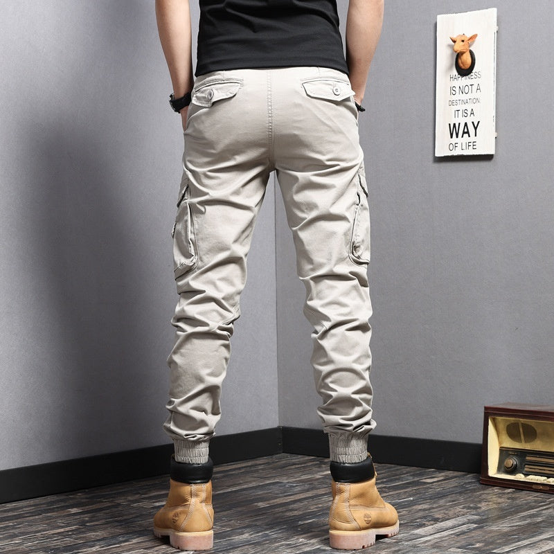 Men's Versatile Korean Slim Fit Casual Pants