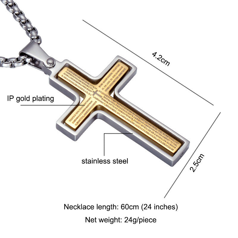 Christian Cross Pendant