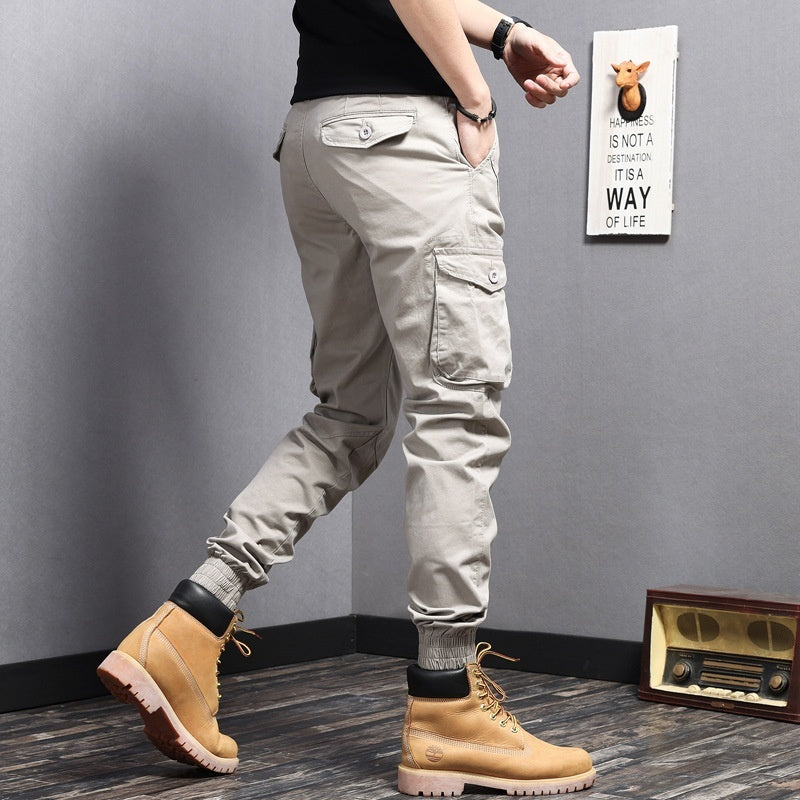 Men's Versatile Korean Slim Fit Casual Pants