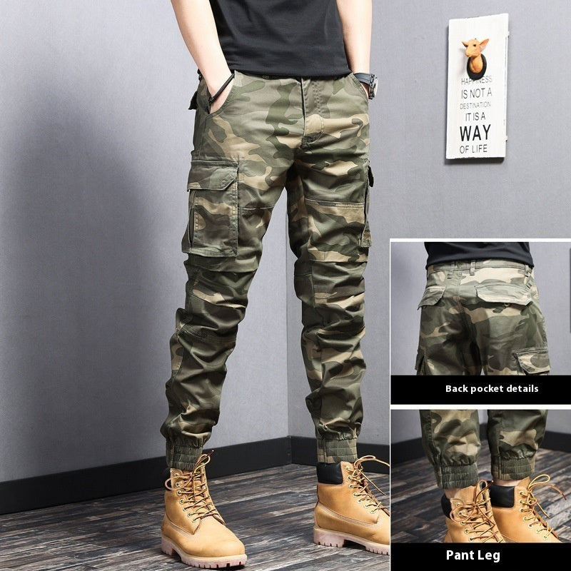 Men's Versatile Korean Slim Fit Casual Pants